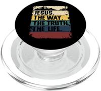 Jesus The Way Truth Life Women Men Kids Christian Worship PopSockets PopGrip para MagSafe