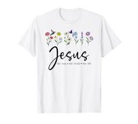 Jesus The Way Truth The Life Christian Bible Verse God Quote Camiseta