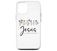 Jesus The Way Truth The Life Christian Bible Verse God Quote Carcasa para iPhone 12/12 Pro