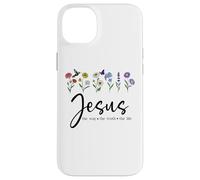 Jesus The Way Truth The Life Christian Bible Verse God Quote Carcasa para iPhone 14 Plus