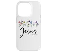Jesus The Way Truth The Life Christian Bible Verse God Quote Carcasa para iPhone 14 Pro