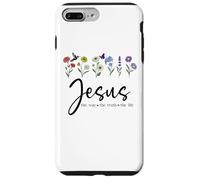 Jesus The Way Truth The Life Christian Bible Verse God Quote Carcasa para iPhone 7 Plus/8 Plus