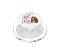 Jesus Thinks I'm A Delight Funny Toad Cute Christian Faith PopSockets PopGrip para MagSafe