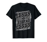 Jesus Took Naps Be Like Jesus Camiseta gráfica económica