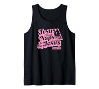 Jesus Took Naps Be Like Jesus Marcos 4:38 Versículo de la Biblia de la Iglesia Camiseta sin Mangas