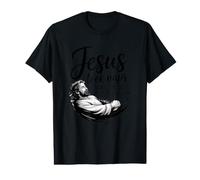 Jesus Took Naps I'm Just Trying To Be More Like Him Camiseta gráfica económica