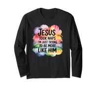 Jesus Took Naps I'm Just Trying To Be More Like Him Manga Larga