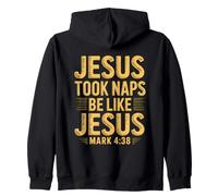 Jesus Took Naps I'm Just Trying To Be More Like Him Sudadera con Capucha
