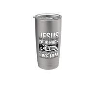 Jesus Took Naps I'm Just Trying To Be More Like Him Vaso térmico de acero inoxidable de doble pared