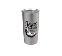 Jesus Took Naps I'm Just Trying To Be More Like Him Vaso térmico de acero inoxidable de doble pared