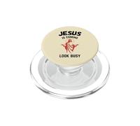 Jesús Viene Mira Ocupado PopSockets PopGrip para MagSafe
