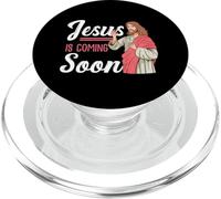 Jesús Viene Pronto diseño para creyentes PopSockets PopGrip para MagSafe