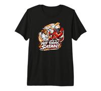 Jesús vs Diablo, Judo, Jesucristo Camiseta Premium