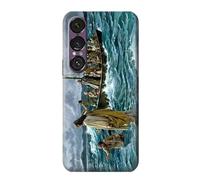 Jesus Walk on The Sea Funda Carcasa Case para Sony Xperia 1 VII