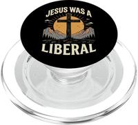 Jesus Was A Liberal PopSockets PopGrip para MagSafe
