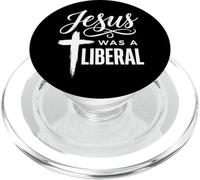 Jesus Was A Liberal PopSockets PopGrip para MagSafe
