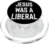 Jesus Was A Liberal PopSockets PopGrip para MagSafe