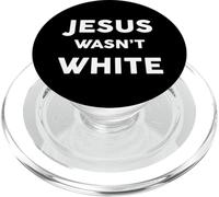 Jesus Was Not White - Camiseta Divertida Religiosa PopSockets PopGrip para MagSafe