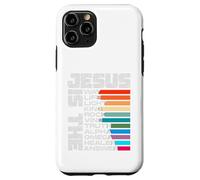 Jesus Way Light King Rock Vine Life Truth Alpha Healer Omega Carcasa para iPhone 11 Pro