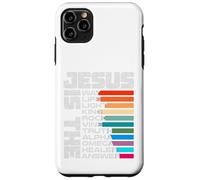 Jesus Way Light King Rock Vine Life Truth Alpha Healer Omega Carcasa para iPhone 11 Pro Max