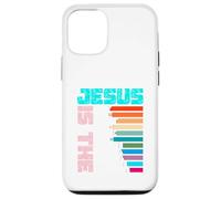 Jesus Way Light King Rock Vine Life Truth Alpha Healer Omega Carcasa para iPhone 12/12 Pro