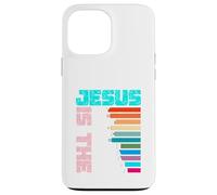 Jesus Way Light King Rock Vine Life Truth Alpha Healer Omega Carcasa para iPhone 13 Pro Max