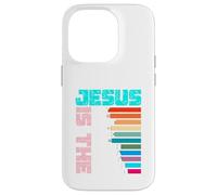 Jesus Way Light King Rock Vine Life Truth Alpha Healer Omega Carcasa para iPhone 14 Pro