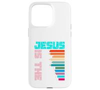 Jesus Way Light King Rock Vine Life Truth Alpha Healer Omega Carcasa para iPhone 15 Pro Max