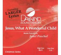 Jesus What A Wonderful Child [Accompaniment/Performance Track]