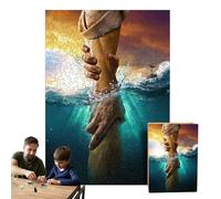 Jesús Wooden Puzzle Jesús Outstretched Hand, Family Game Night Puzzle, Friends Gathering Jigsaw Puzzle, Wall Decoration Puzzle for Living Room, Jesus Puzzle for Home Decor