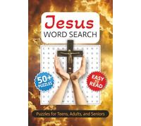 Jesus Word Search Book: With Easy to Read Print about Jesus, the Disciples, and More | 6 x 9 inches | 110 pages | 50+ Puzzles | For Vacations, Holidays, and Free Time