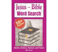 Jesus Word Search Puzzle Book: Parables, Miracles, and Teachings of Christ (The Bible Series)