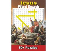 Jesus Word Search Puzzle Book: Word Searches with Easy to Read Print about Jesus, Christianity, The Bible, and More | 6x9 inches, 110 pages | 50+ ... Gifts for Vacations, Holidays, and Free Times