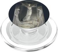 Jesús y ángeles en la Tumba funeraria Pintura William Blake 1808 PopSockets PopGrip para MagSafe