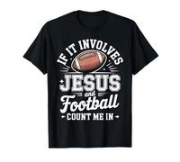 Jesús y el fútbol me cuentan en Fan Cristiano Camiseta