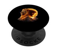 Jesús y León Dios Cristiano Arte Espiritual Religioso PopSockets PopGrip Adhesivo