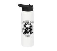 Jesús, Yo Nunca Dije Eso, Funny Jesus Meme Stainless Steel Insulated Water Bottle