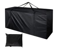 Jesustree Bolsa de Almacenamiento para Cojines Jardín, Funda Protectora Cojín para Muebles, Impermeable y Resistente al 210D Oxford, Anti-UV, para Guardar Almohadas, Árbol de Navidad