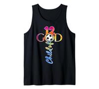 JESUSUS 12 YEARS CHILD OF GOD FÚTBOL 12 DE NACIMIENTO Camiseta sin Mangas