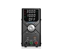 JESVERTY Fuente de Alimentación CC Ajustable 30 V 10 A - Regulador de Codificador, Regulador de Voltaje de Banco de Laboratorio, Fuente de