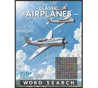 Jet Age Icons! Large Print Airplanes Word Search: 100+ Word Find Puzzles & Fascinating Facts about Aviation, Pilots, Sky and More - For Adults, ... 108 pages | Gift For Holidays and Leisure!