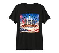 Jet Airshow 250th - Honoring Our Past, Inspiring Our Future Camiseta Premium