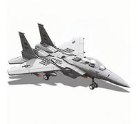 Jet de combate de guila F-15 militar compatible con LEGO 270 piezas Plano de juguete para nios de ms de 10 aos y juguetes de aviones del ejrcito