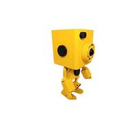 Jet International Amarillo New Robot Planter supercute Mini-bot Art Vintage Cubical Desk Cubicle Decor Automóviles Decoraciones. (Amarillo)