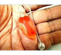 Jet International Carnelian Faceted Drops Faceted Pendulum Tallado Handcrafted Antique India Nuevo diseño Finding Person Missing Research Oil Water Gold Silver Copper