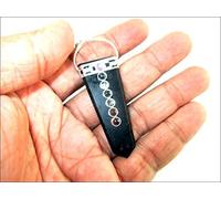 Jet International Colgante de chakra plano de turmalina 2 pulgadas Aprox. A ++ Sanación de grado superior Espiritual Divina India Regalo de terapia de cristal Año Nuevo La imagen de Navidad es SOLO