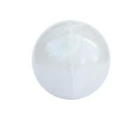 Jet International Cristal Cuarzo 45-50 mm Bola Esfera Piedra preciosa A + Tallado a mano Altar de cristal Curación Enfoque devocional Chakra espiritual Limpieza Metafísica