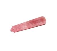 Jet International Genuino Cuarzo rosa Obelisco Towe Folleto gratis Terapia de cristal Jumbo Faceta Aura Cristal de roca Tierra natural pulida Punto de equilibrio espiritual Piedra preciosa Chakra es