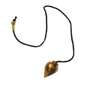 Jet International Lágrima Latón Metal Péndulo Curación Dowsing A ++ Reiki Recuperación Respuestas Predicción Fortuna Destino