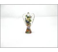 Jet International Lovely Mix Orgone Angel 2"Piedras preciosas de cristal Mezcla de metal de cobre Curación rara Energía positiva Folleto gratuito Terapia de cristal